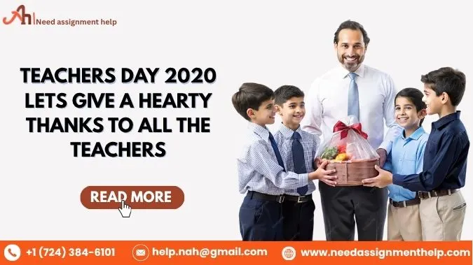 Teachers’ Day 2020 - Let’s Give A Hearty Thanks to  All the Teachers